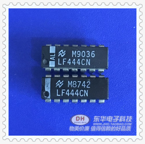 LF444CN DIP14全新现货低功耗JFET输入运算放大器质优价廉