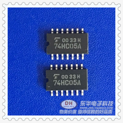 74HC05A TC74HC05A SOP14中体 六反相器具有漏极开路输出质优价廉