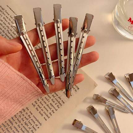 发夹定位夹鸭嘴夹造型定型夹一字夹无痕侧边刘海夹发根蓬松夹发卡