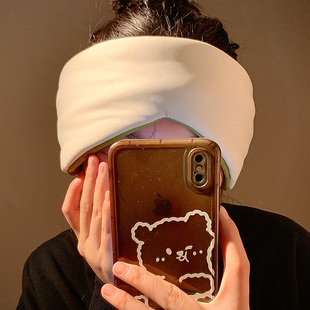 温凉双感太空舱全包围加宽遮光护眼罩睡眠专用不勒耳午休睡觉旅行