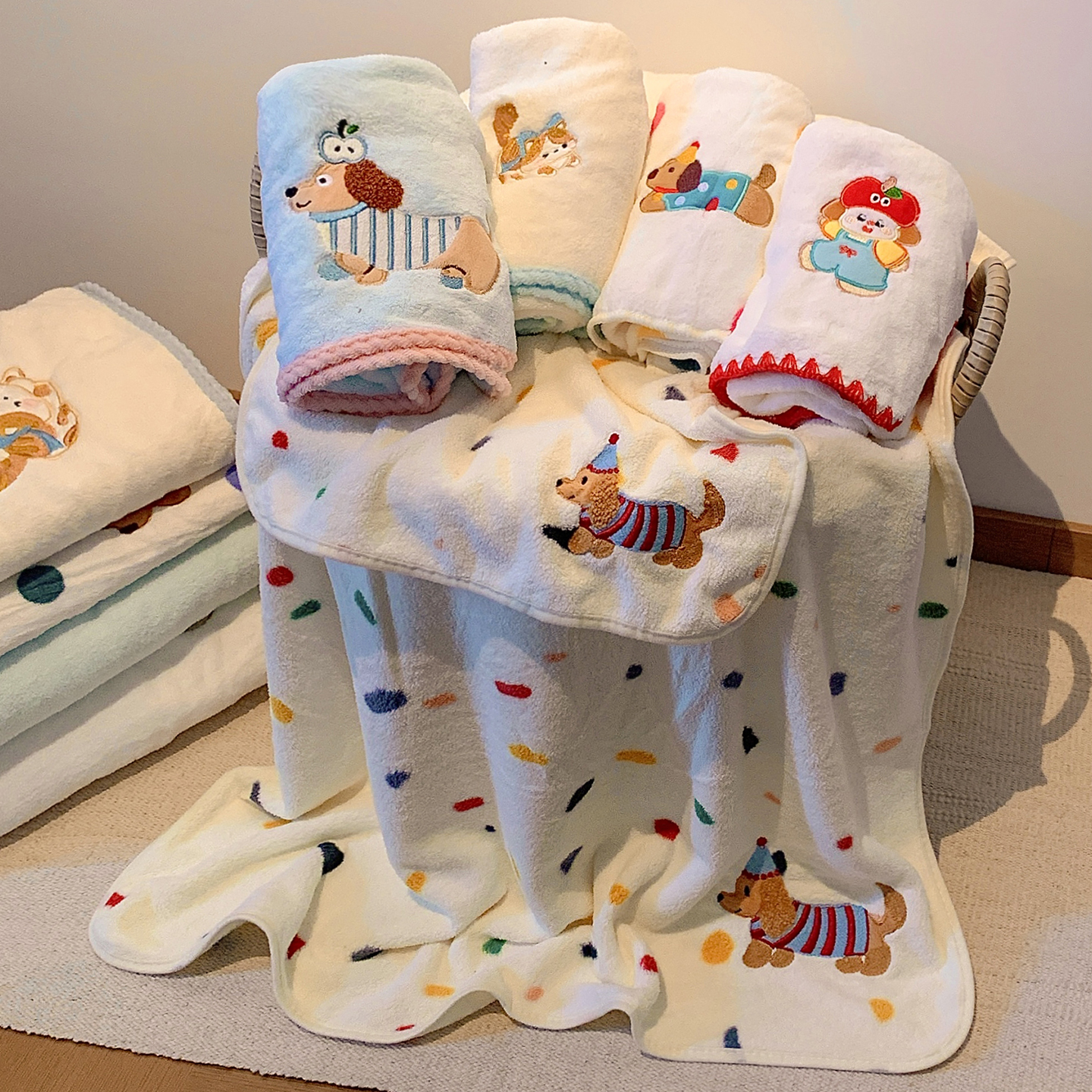 可爱毛巾学生宿舍洗脸速干吸水