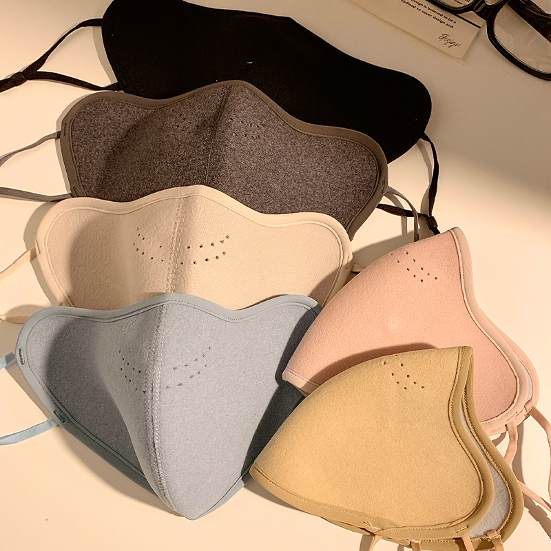 骑车防寒神器！德绒保暖防寒口罩