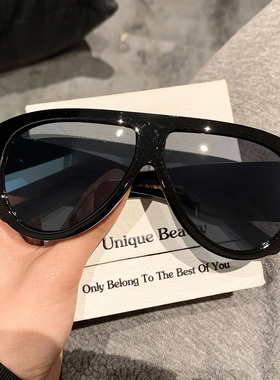 ins风超火复古飞行员墨镜女款