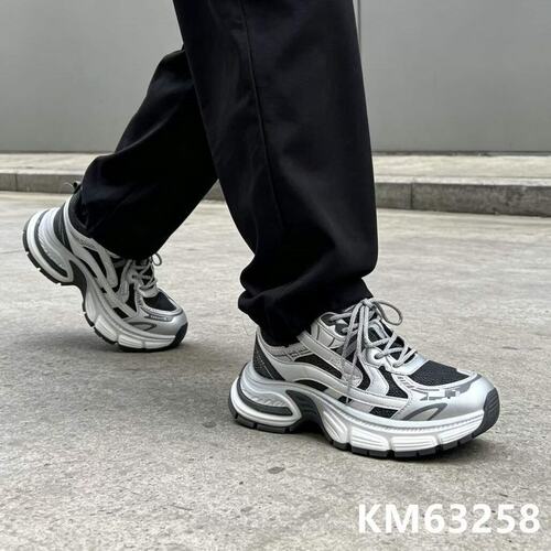 KFT脚王2026秋季新款男鞋休闲ins老爹鞋透气韩版厚底运动小白鞋
