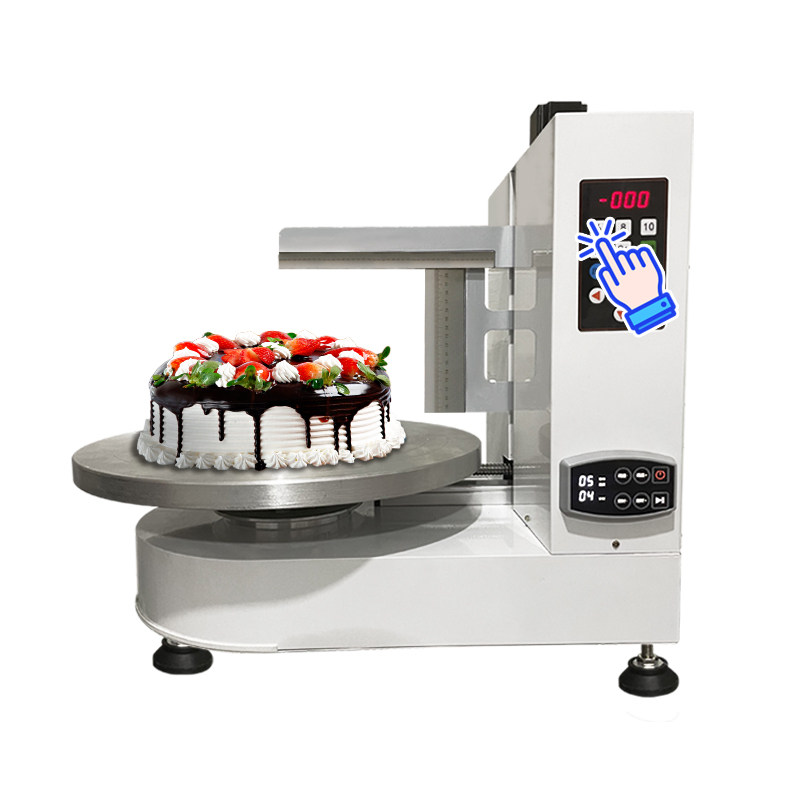 哈玛森智能抹面机电动蛋糕抹面机上色机蛋糕