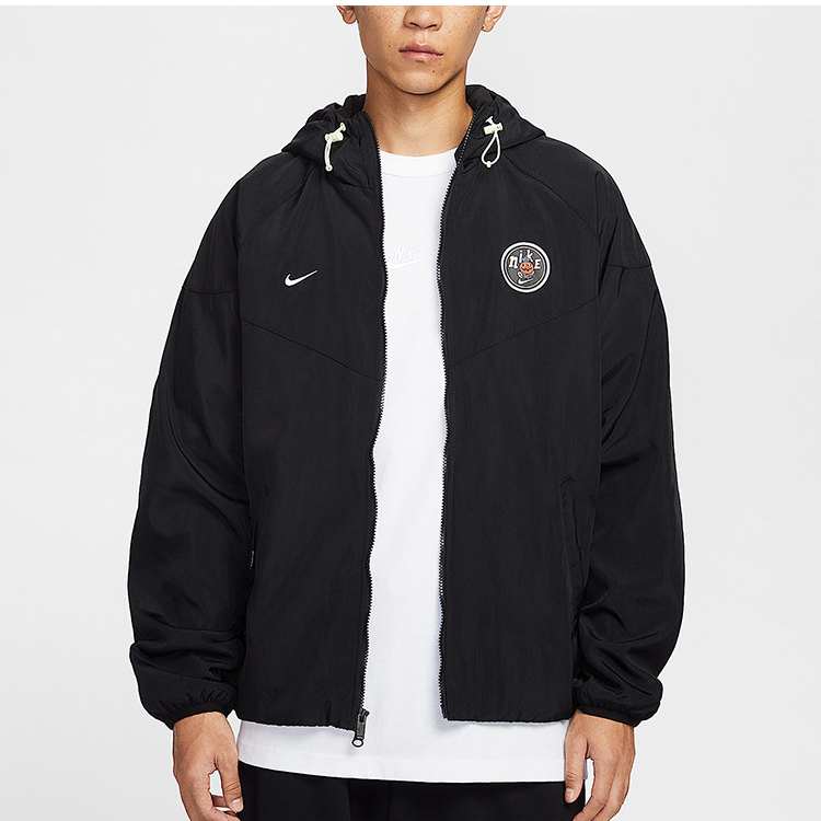 NIKE/耐克男士秋冬款舒适连帽梭织长袖休闲夹克外套IO7921-010