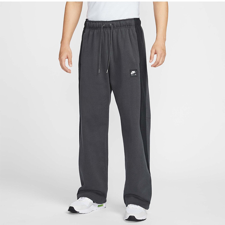 NIKE耐克男子新款长裤薄绒卫裤纯棉运动直筒针织卫裤HJ0288-060