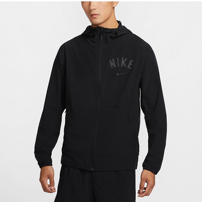 NIKE/耐克男子运动休闲透气连帽轻便梭织夹克外套FZ1071-010