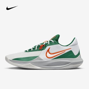 NIKE/耐克新款男鞋Precision 6舒适百搭低帮实战篮球鞋DD9535-103