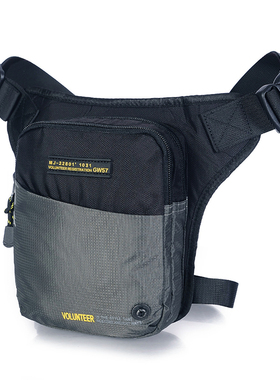 腿包男多功能骑行机车跑步手机腰包运动帆布包斜挎包潮牌2025新款