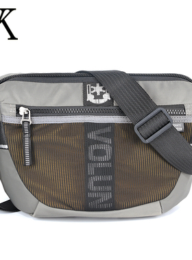 2025新品香港原创正品高端运动斜挎包男户外休闲单肩小包防水帆布