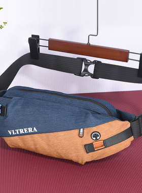 香港原创正品腰挎胸包男防水牛津布包机能潮流休闲斜挎手机腰包女