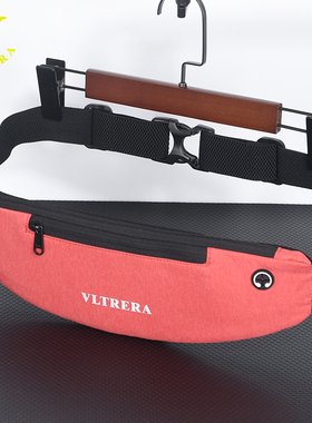 香港原创运动腰包健身休闲正品防水手机包跑步松紧带薄款通用帆布