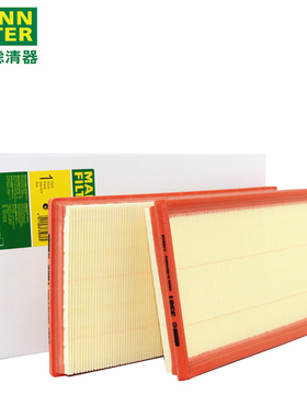 适配奔驰C63AMG E63AMG ML63AMG CLS63AMG曼牌空气滤清器C3361-2