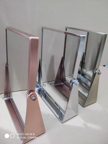 双面方形眼镜店台镜珠宝店柜台镜子金店台式首饰佩戴镜梳妆镜