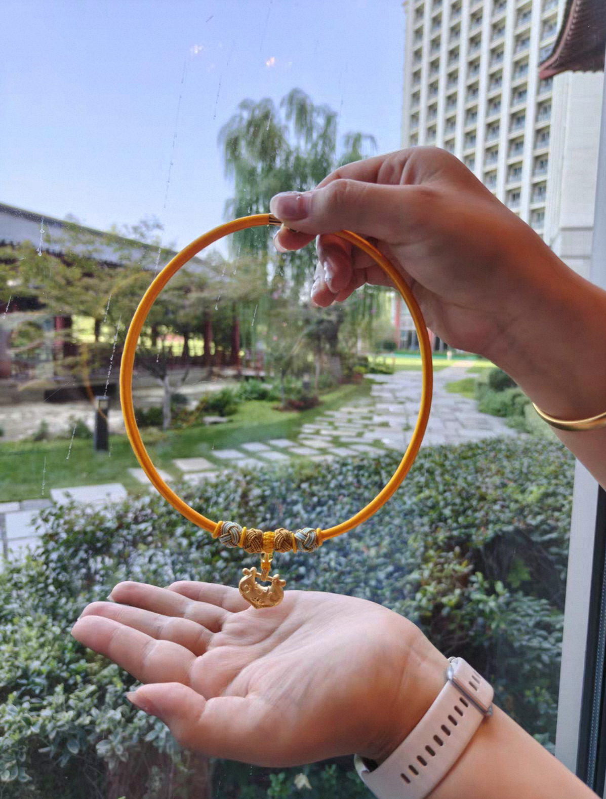 周岁礼手工项圈绳宝宝项圈绳