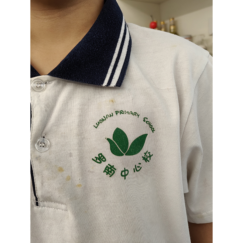 上海实验小学生初中高中学校服订做宝山区罗南中心校校服来图定制