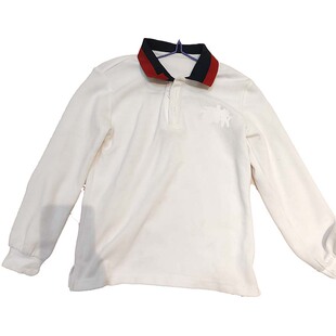 同款白色POLO衫定制海口观澜湖华侨中学同款校服来图定制