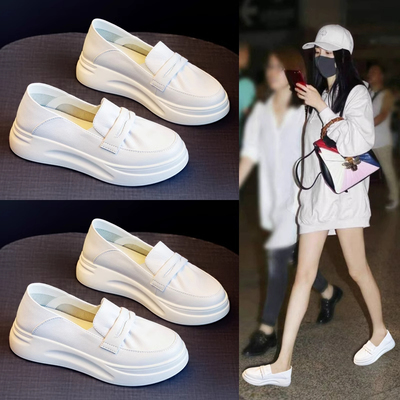 [退换包邮]真皮护士小白鞋