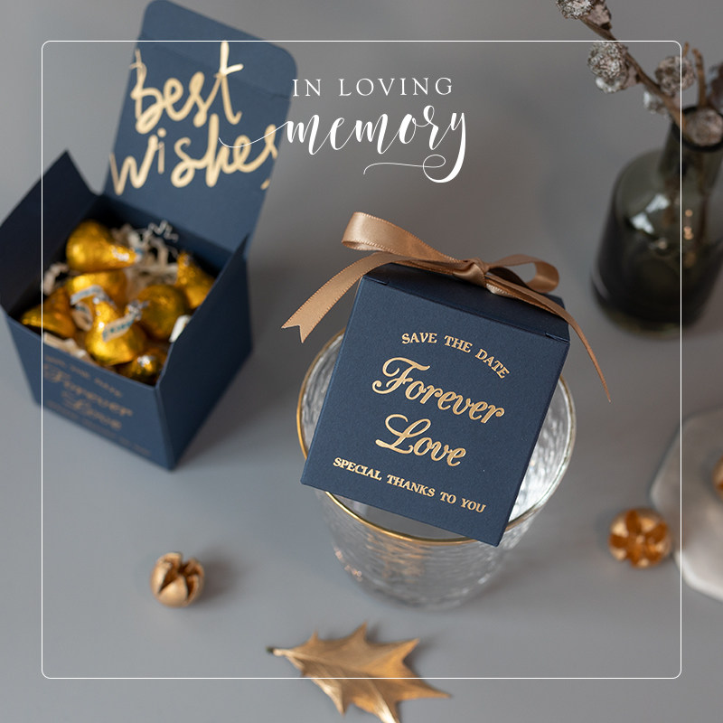 结婚蓝色喜糖盒方型创意欧式伴手礼品盒结婚抖音喜糖盒森系小清新在类目 节庆用品/礼品, 糖盒/糖盒配件中 - 来自Buy2taobao.com提供专业的淘宝代购服务