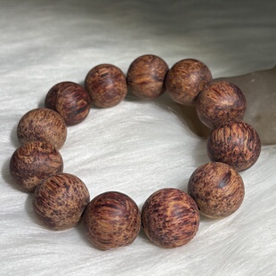 收藏级海南降真香大叶帝王香2.0手串熟油糖结高油浓郁兰花果蜜香