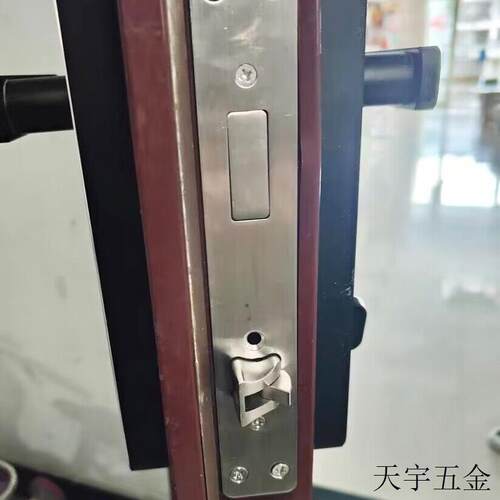 防盗门力6568锁体指纹锁用二段双快不锈钢33210静音双活锁智能