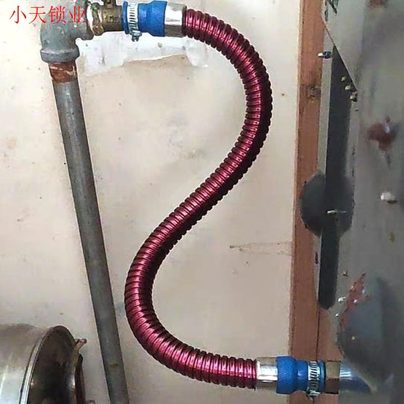 专用液化气瓦斯罐波纹管不锈钢软管家用高压导气管防爆瓦斯炉.