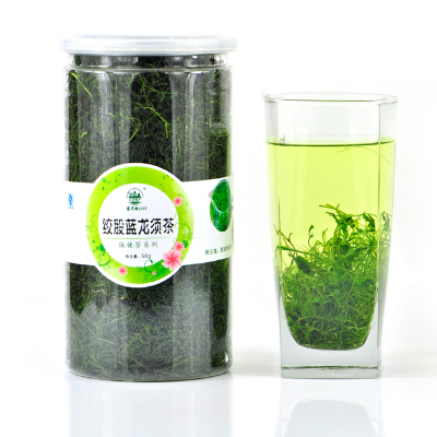 神农架特级野生绞股蓝龙须茶 颜色碧绿汤色纯正 嫩芽100克装包邮
