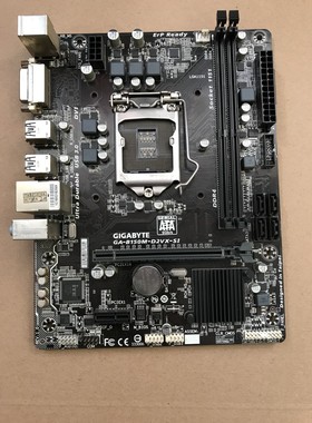 技嘉B150M D3H D2V 3V H110-D3 PLUS A F K DDR4主板1151针台式机