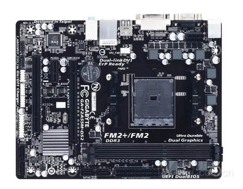 技嘉充新FM2+集显a8a10主板