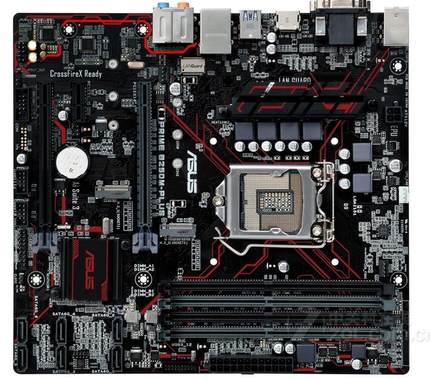 Intel/英特尔 i5 7500+华硕B250M-PLUS+散热器套装1151针DDR4主板