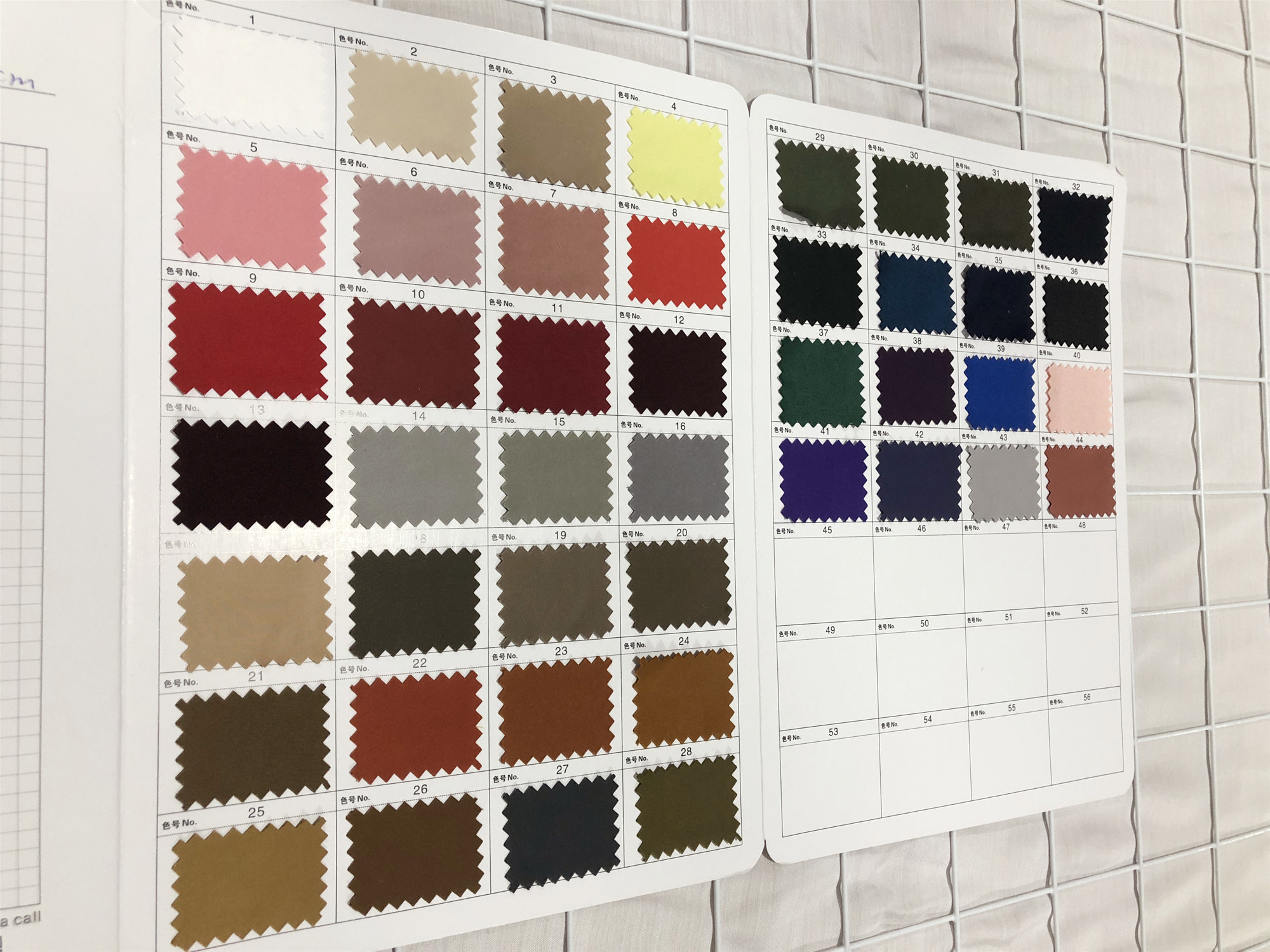 柠檬布坊】布料色卡样品专拍 现货各式服装面料布料持续更新中