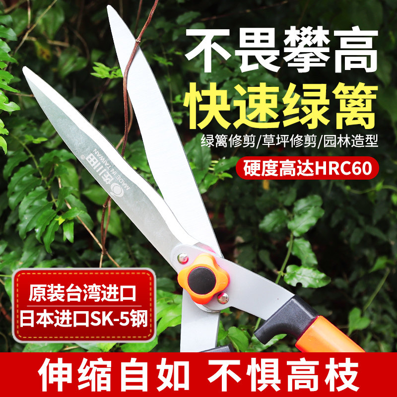 家用园林绿化花木修剪刀园艺剪刀绿篱剪大树枝修枝剪篱笆伸缩工具
