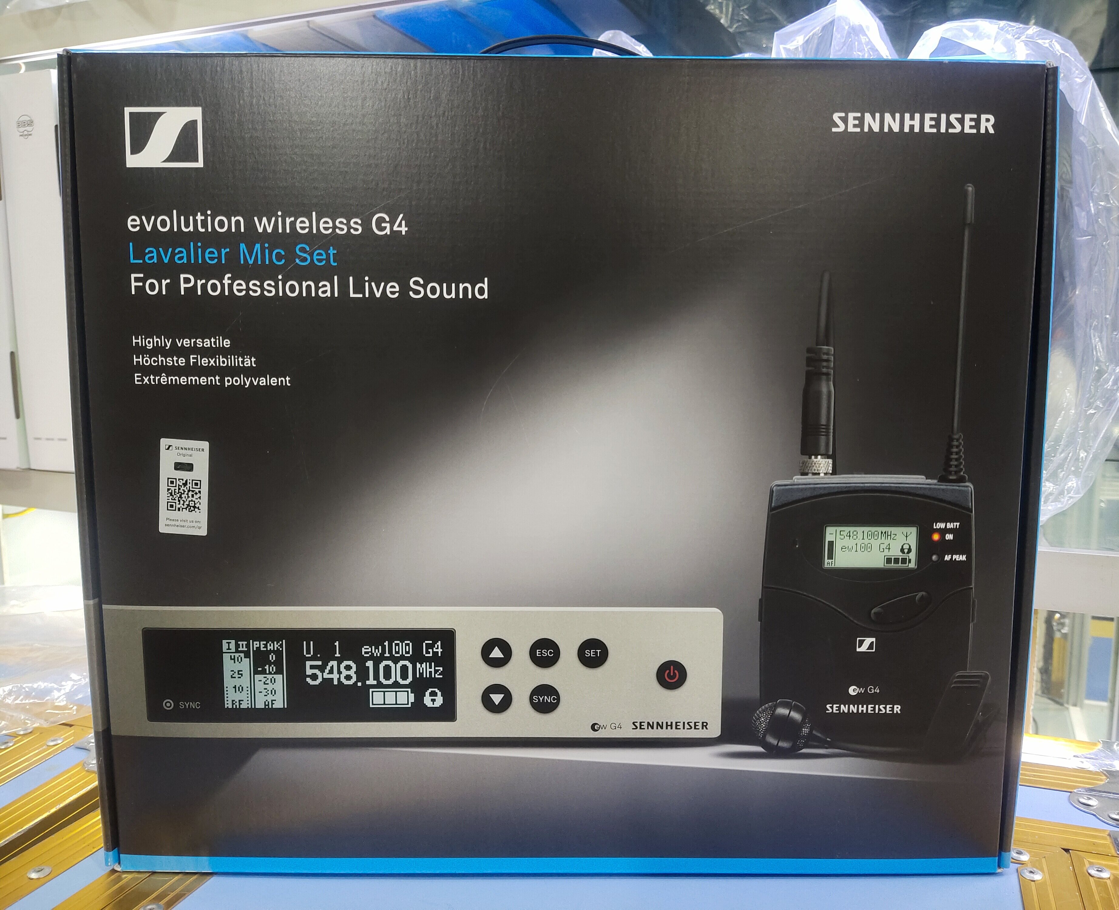 sennheiser/森海塞尔ew 100 g4-me2/me3/me4无线头戴式领夹式话筒