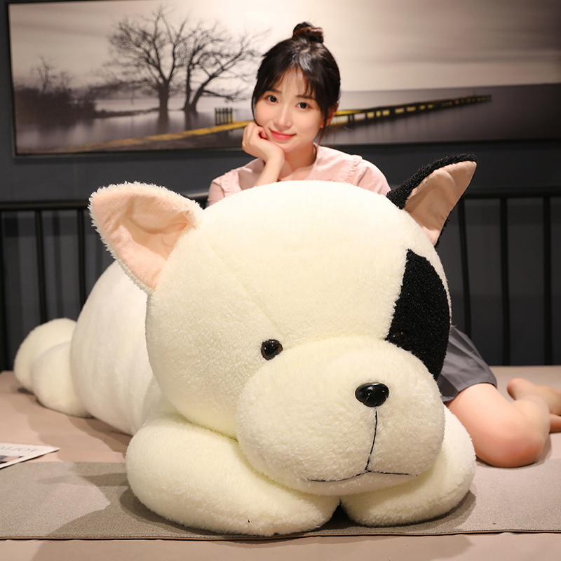 拉芙拓儿爱心斗牛犬狗狗玩偶公仔