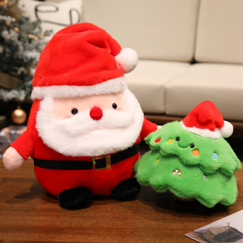 圣诞节礼物圣诞老人公仔儿童玩偶