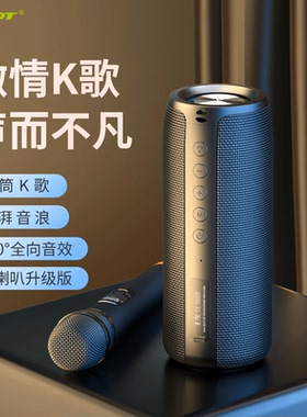 ZEALOT/狂热者 S32蓝牙音箱唱歌k歌小型音响配话筒麦克风大音量