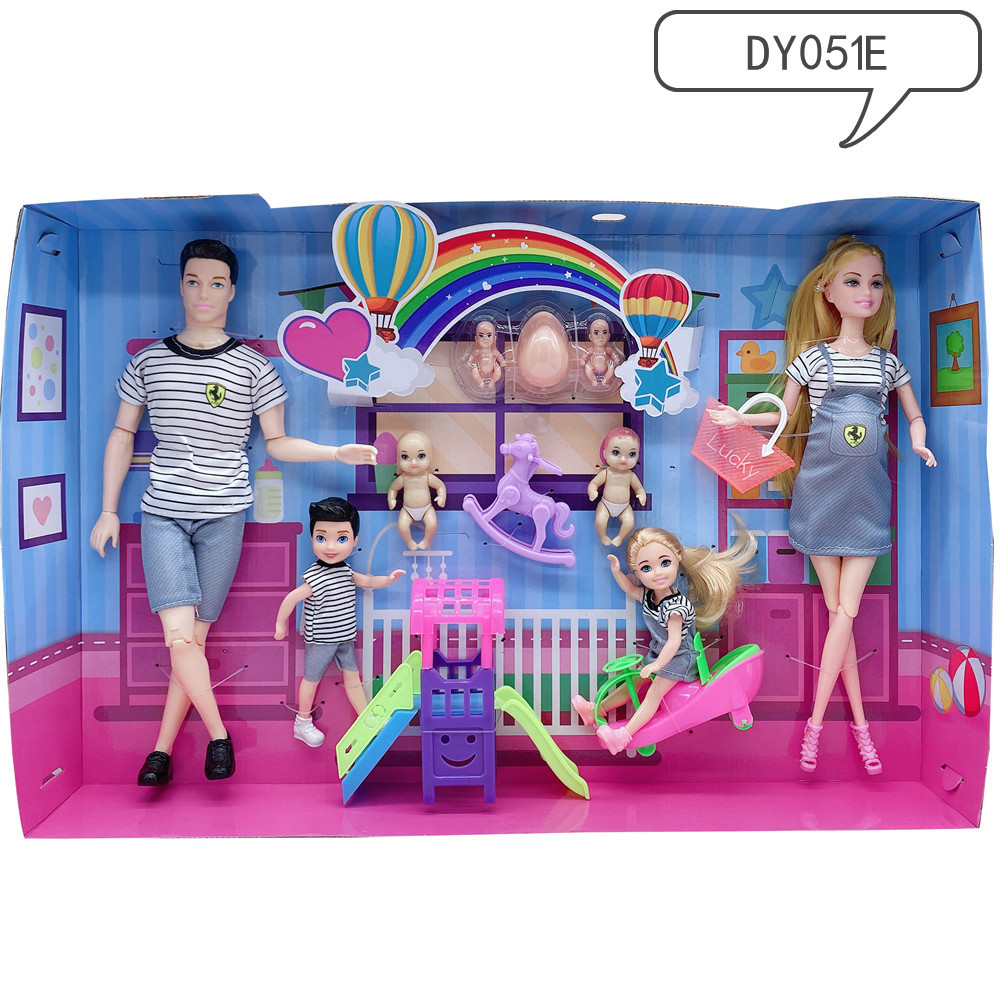 怀孕娃娃公主女孩玩具过家家