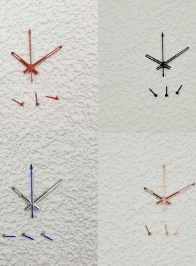 新款VK63表针改装熊猫迪通拿表针强绿夜光指针手表组装配件彩色秒