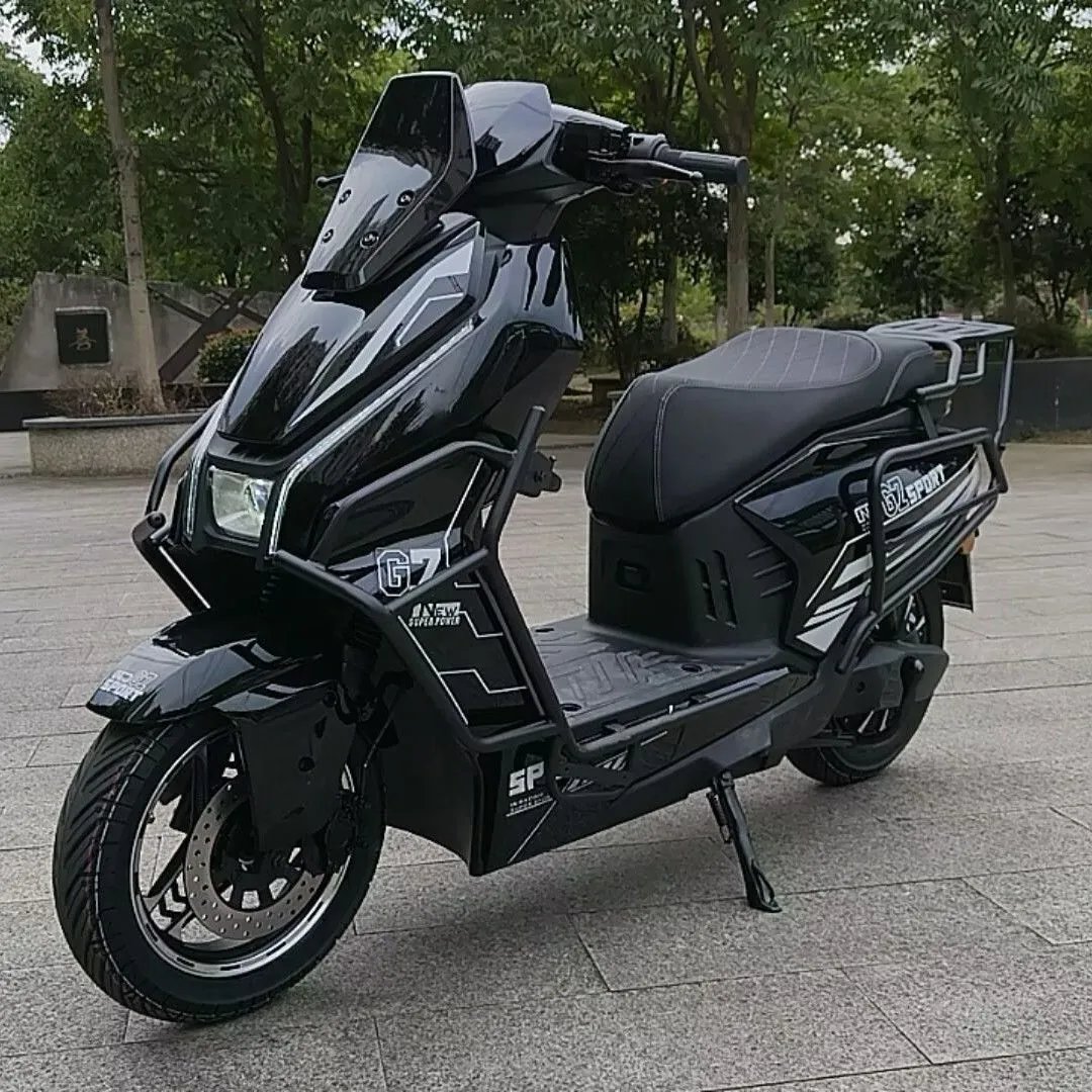 新款FX72VAE4高速电动摩托车成人外卖大功率牛长续航锂电池智能车