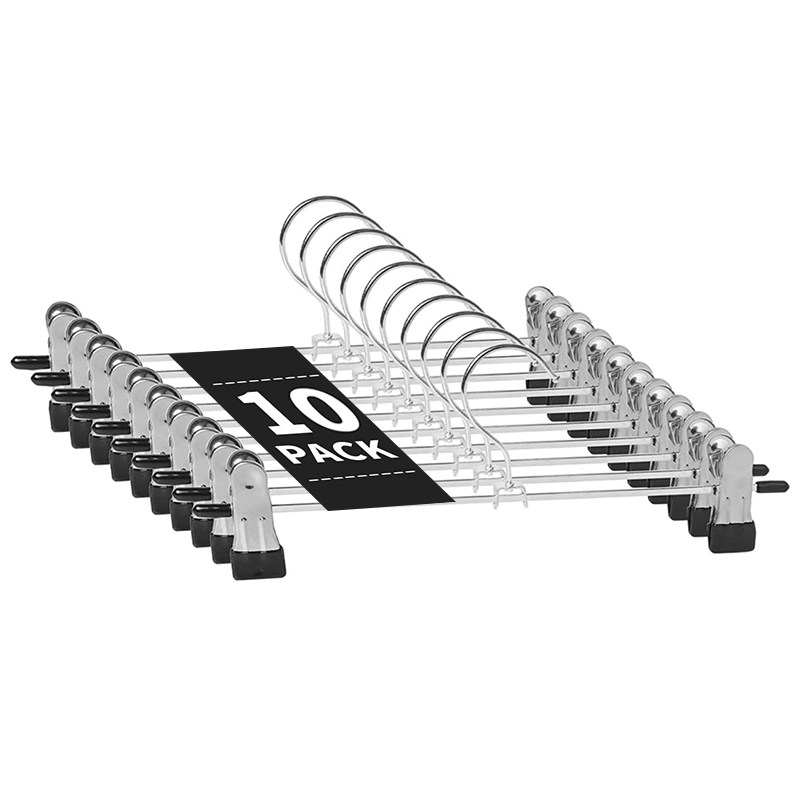 浸胶裤夹子可调节家用无痕防滑不锈钢裤架jk裙子夹省空间金属衣架,收纳整理,裤/裙架,淘宝优惠券,粉丝福利购,淘宝优惠卷