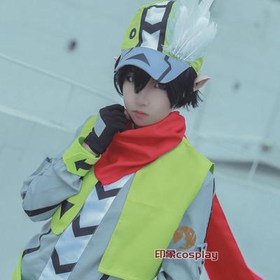 现货凹凸世界雷师cos卡米尔cosplay动漫服装假发