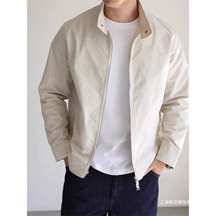 轻量化短款立领哈灵顿9夹克男士秋季新款感通勤休闲行政外套