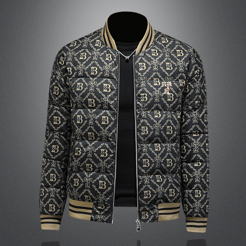 2025新款男士 立领开衫时尚潮流羽绒服外套QT6012AFD7801-P300