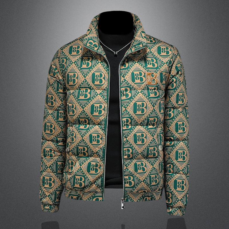 2025新款 男士立领开衫时尚潮流羽绒服外套 QT6012AFD7807-P310