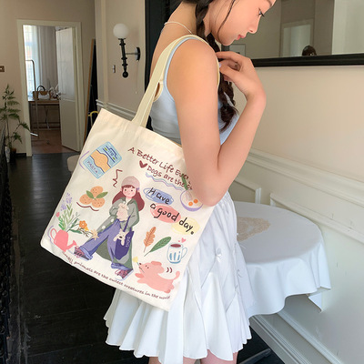 2025新款时尚百搭卡通单肩手提包