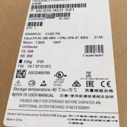 可维修6SL3210-1KE21-7UP1议价