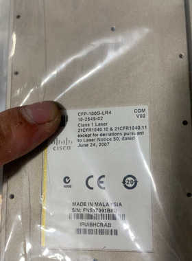 CFP-100G-LR4光模块，，，测.询价