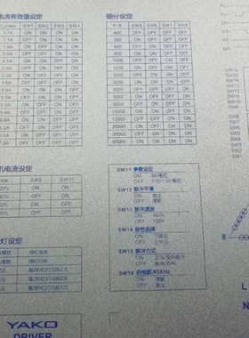 YKC3722MA/YKA3422MA 三相驱动器3D722.询价