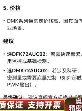 IMAGING映美精 DMK72AUC02 分辨率128.询价